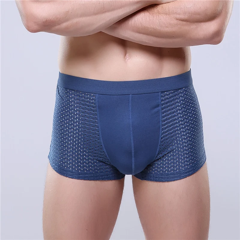 Brand ChenKe Underwear Breathable Mesh Boxers Mens Trunks Soft Modal Men Boxer U Convex Design Man Hombre | Мужская одежда
