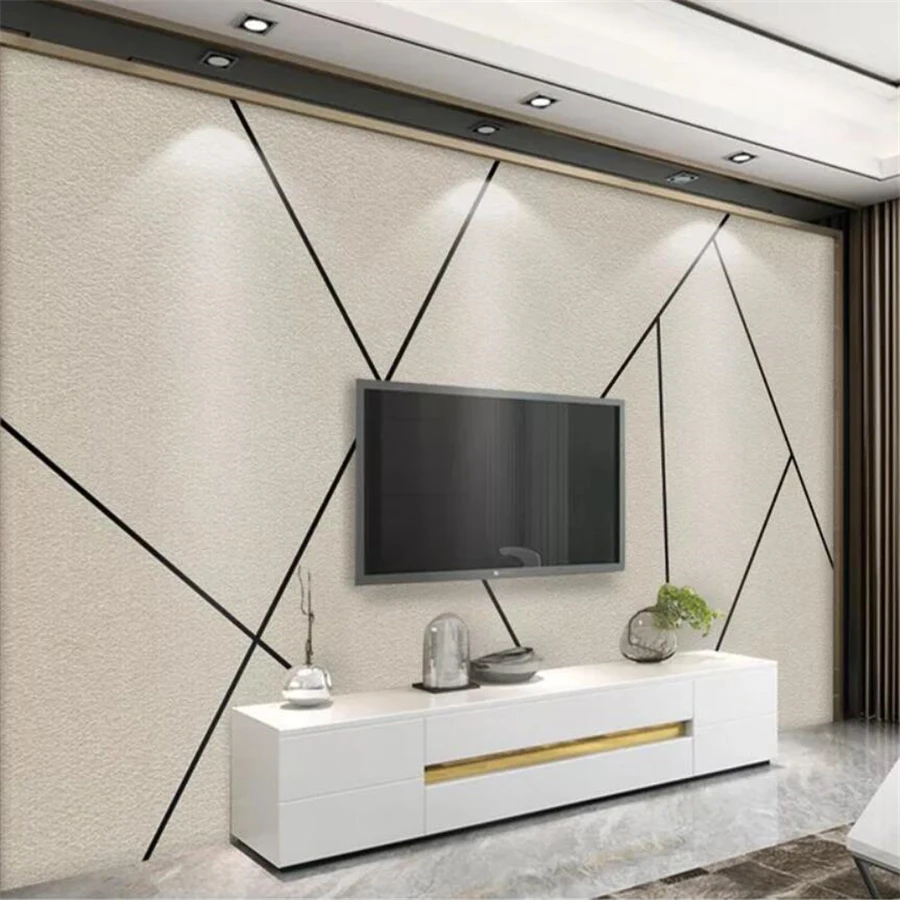 Пользовательские 3d обои в скандинавском минималистичном стиле индивидуальные