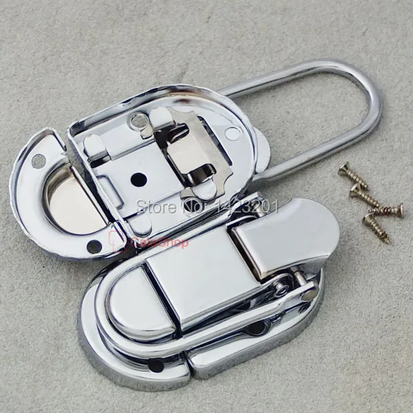 10 шт./лот тумблер защелка для багажника сумка чемодана с застежкой никелевая