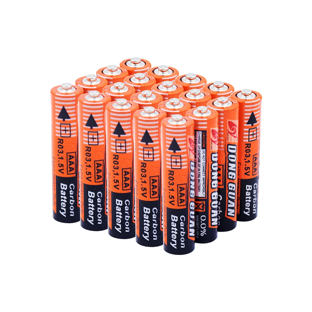 Замена AAA 1,5 V карбоновая сухая батарея UM4 LR03 высокоразрядные Аккумуляторы высокого тока для игрушек дистанционного управления
