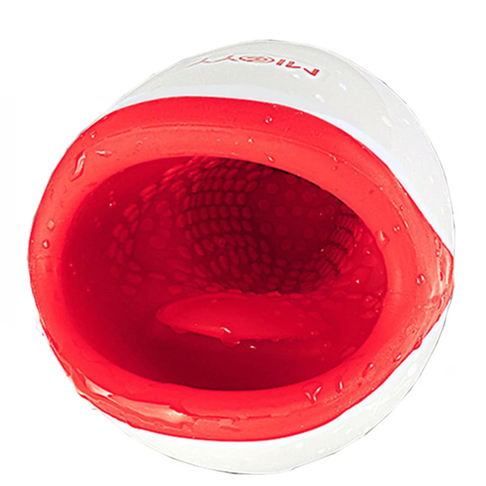 Мужской мастурбатор Вагина Глубокая глотка язык оральная присоска вибратор секс