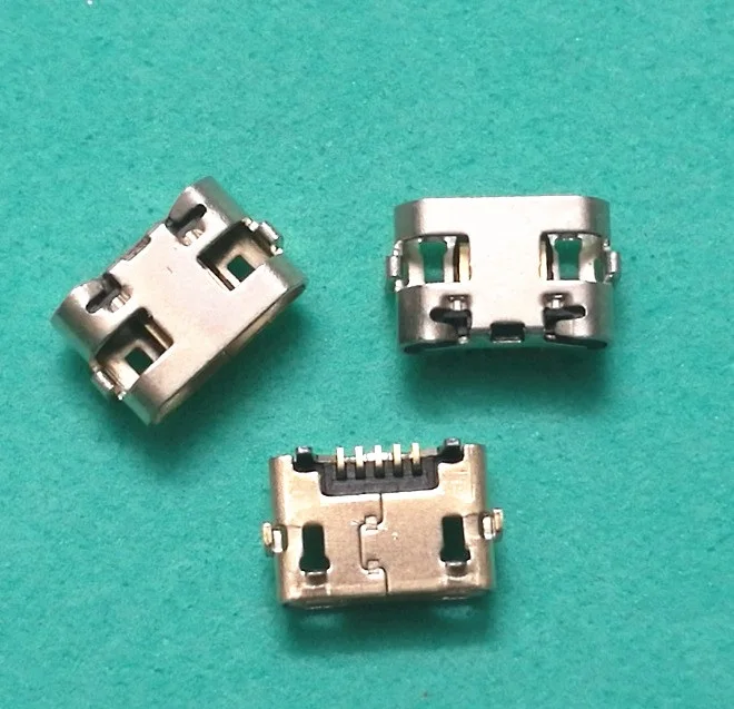100 шт. для huawei Y5 II CUN-L01 мини порт зарядки Micro USB Зарядное устройство Разъем штекер питания, док-станции для замены
