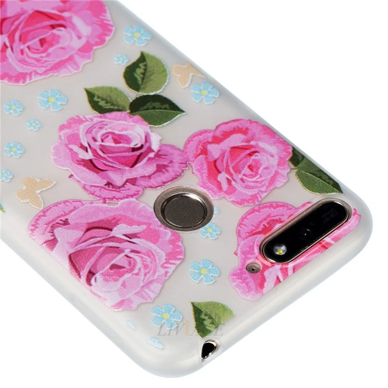 3d flower flamingo silicone phone case for huawei on honor 8x play 9i 7a 7c pro 9 lite 9n view 10 v10 7s 7x 6x soft tpu cover |