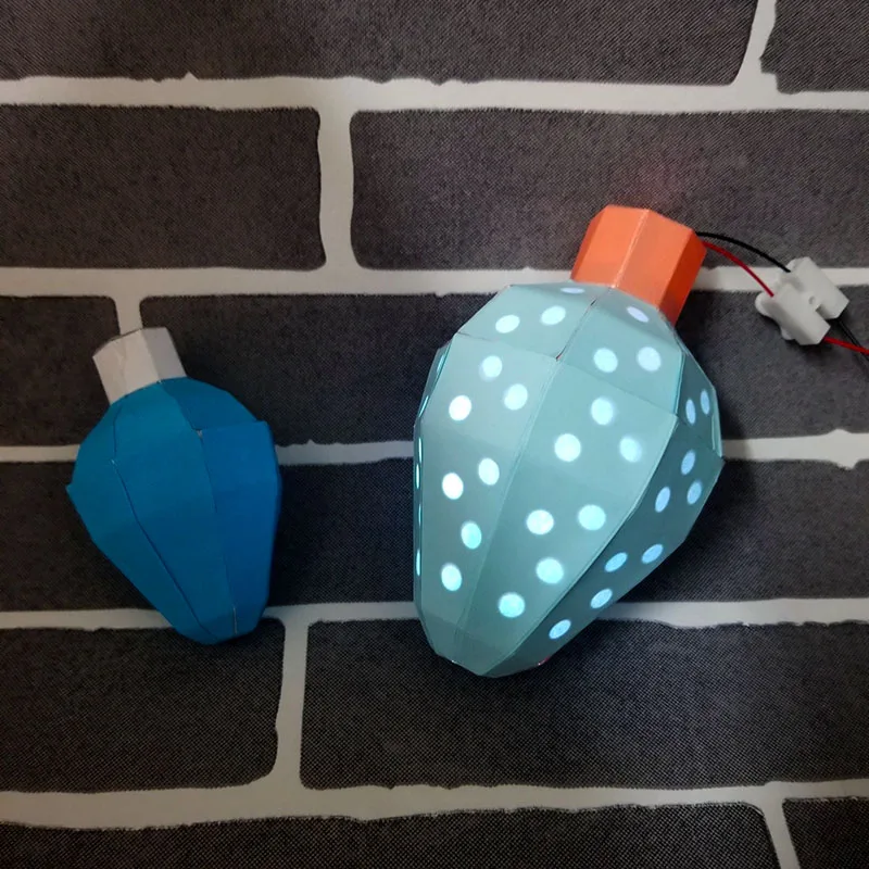 3D Рождественская световая лампа металлические штампы трафареты для рукоделия