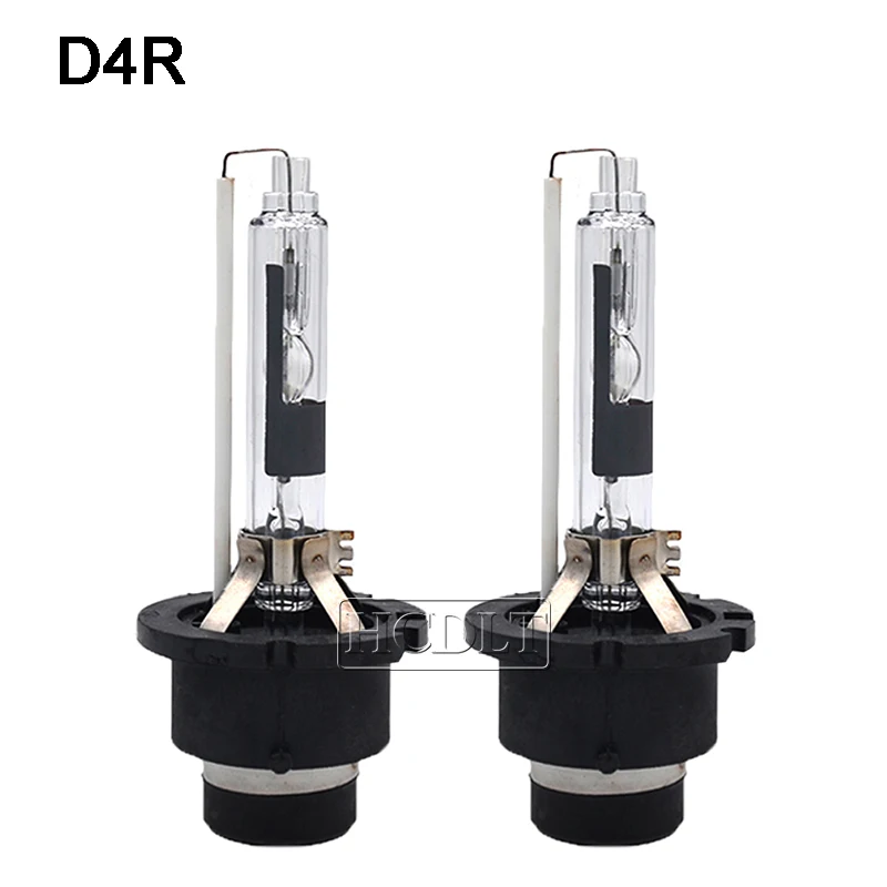 HCDLT 10 шт. 55 Вт HID D2S 6000 К ксеноновая лампа D4S Авто фара 35 D2R D4R 4300K 5000K 6000K 8000K лампа|Лампы