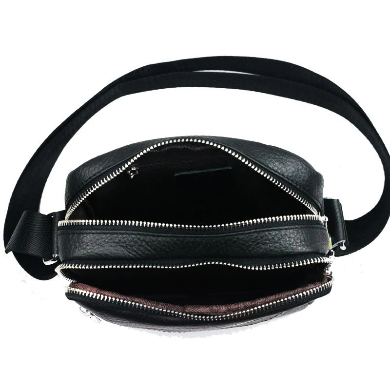 Новая высококачественная мужская сумка мессенджер из натуральной кожи модная