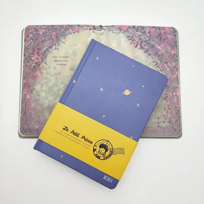 Little Prince blue Креативные милые цветные Страницы Дневник записные книжки bullet journal agenda School notebook милые офисные принадлежности канцелярские принадлежности - Цвет: Little Prince blue