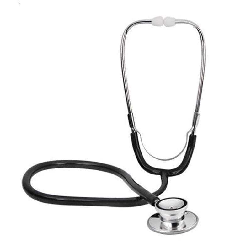 Стетоскоп помощь одноглавый стетоскоп портативный медицинский Auscultation устройство Оборудование Инструмент-Горячая Прямая поставка
