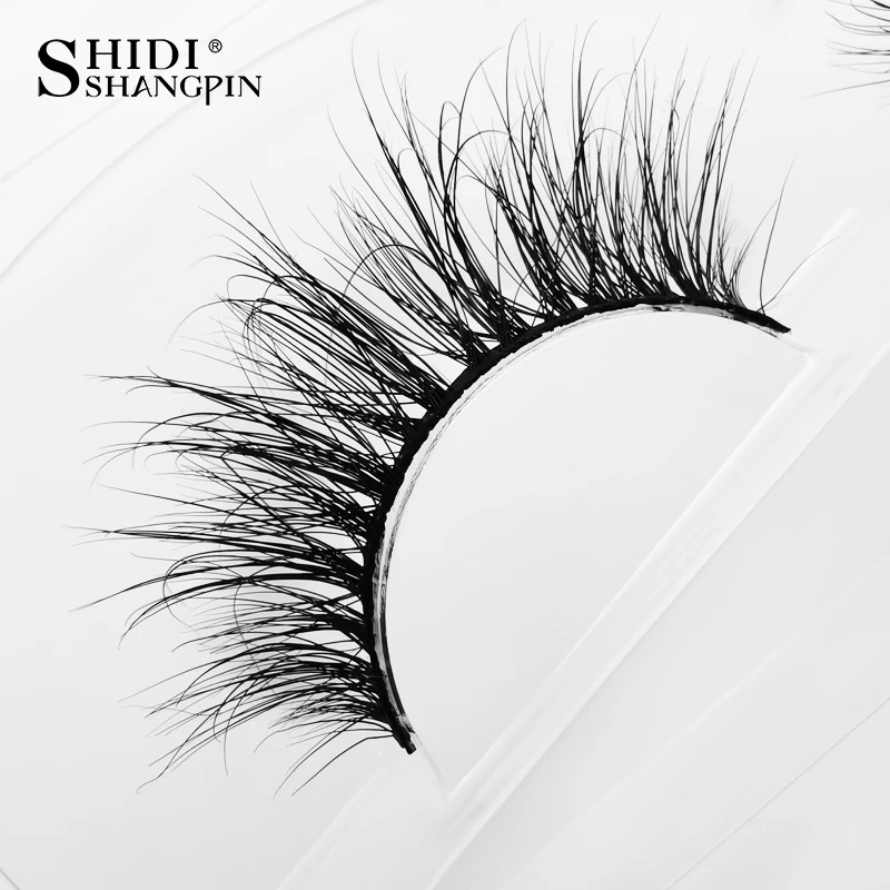 SHIDISHANGPIN 1 коробка пачкающие 3d норковые ресницы 100% без жестокости ручная работа