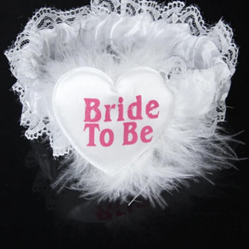 Кружева сексуальный стиль to be Bride логотип подвязки ночь невеста девичник