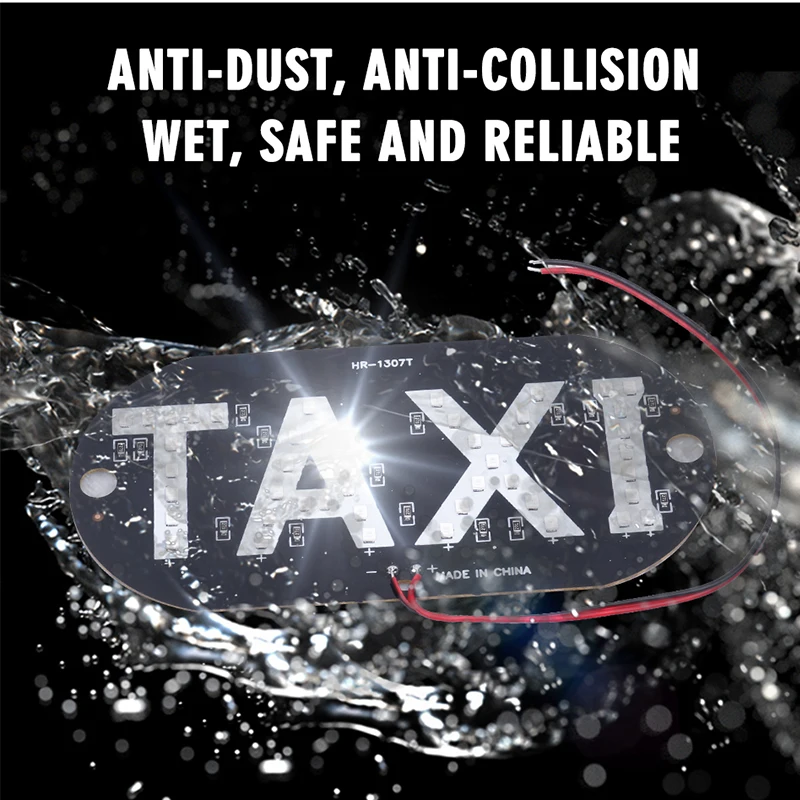 1 шт. светодиодный светильник такси для автомобиля ветровое стекло кабина