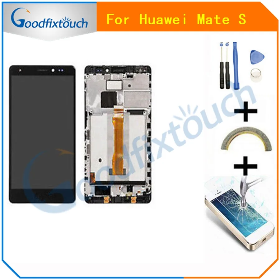 С рамкой 5 &quotдля Huawei Mate S ЖК-дисплей сенсорный экран дигитайзер в сборе Замена для