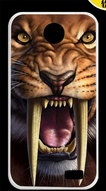 Hot Sale high quality diy painting colored tiger lion cat flowers eiffel towers design Hard Back Cover Case For Lenovo A516 | Мобильные