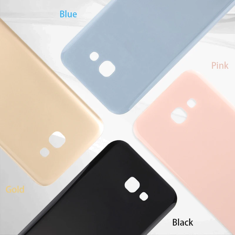 Srjtek для SAMSUNG Galaxy A7 2017 задняя крышка корпуса батареи Чехол Samsung A720 A720F SM-A720F Замена |
