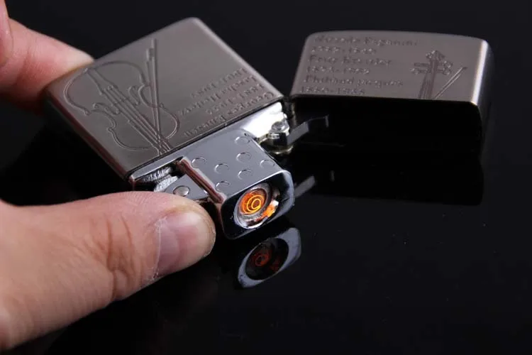 Hongkong genuine ZORRO Zorro USB rechargeable electronic cigarette lighter violin wholesale | Дом и сад