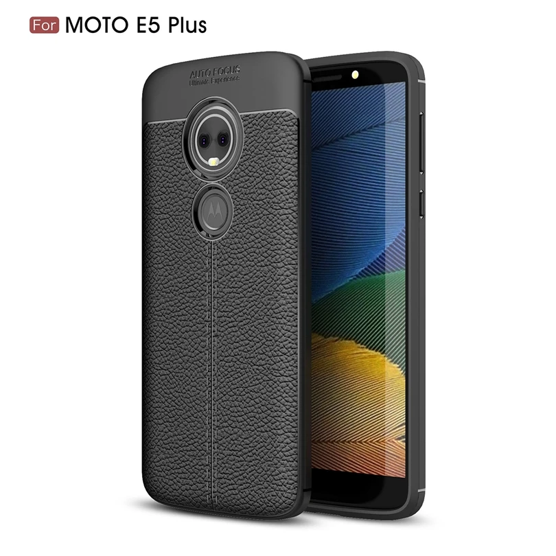 Чехол для Motorola Moto E5 Plus задняя защитная крышка смартфона Мягкий противоударный