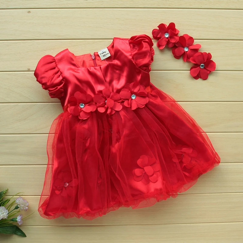 Одежда для маленьких девочек летняя одежда с цветочным рисунком бальное платье