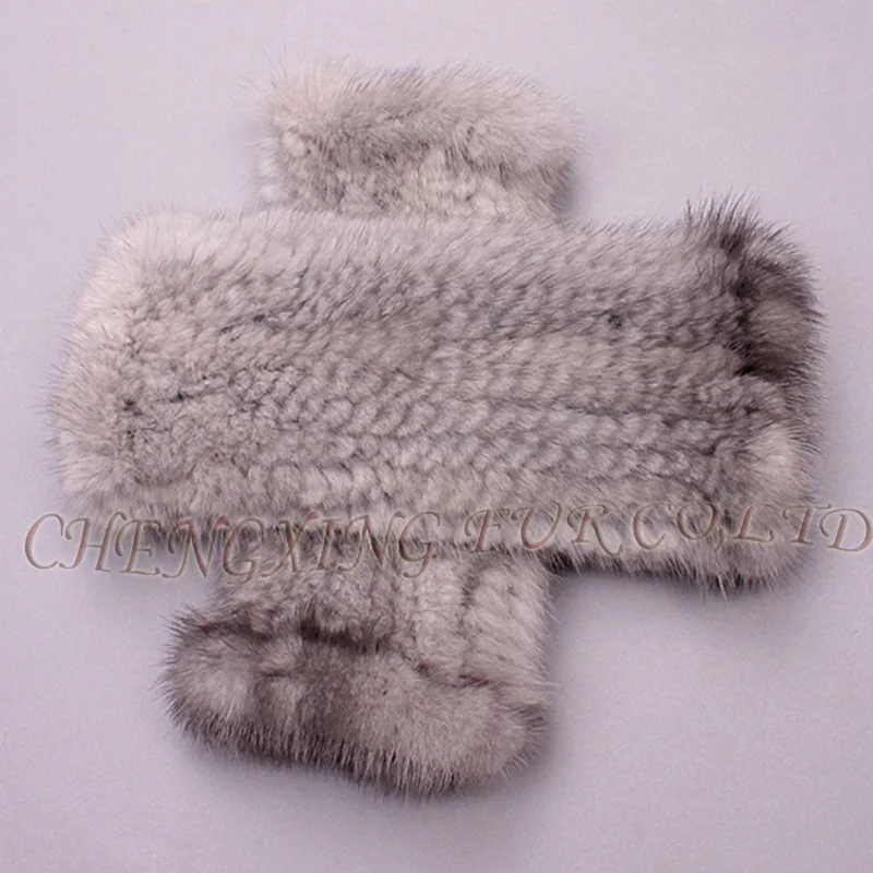 Дешевые зимние перчатки из натурального меха норки |