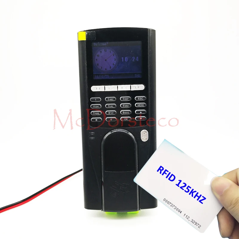Tcp/ip rfid Контроль доступа Rfid карты посещаемости времени и контроля ler замок