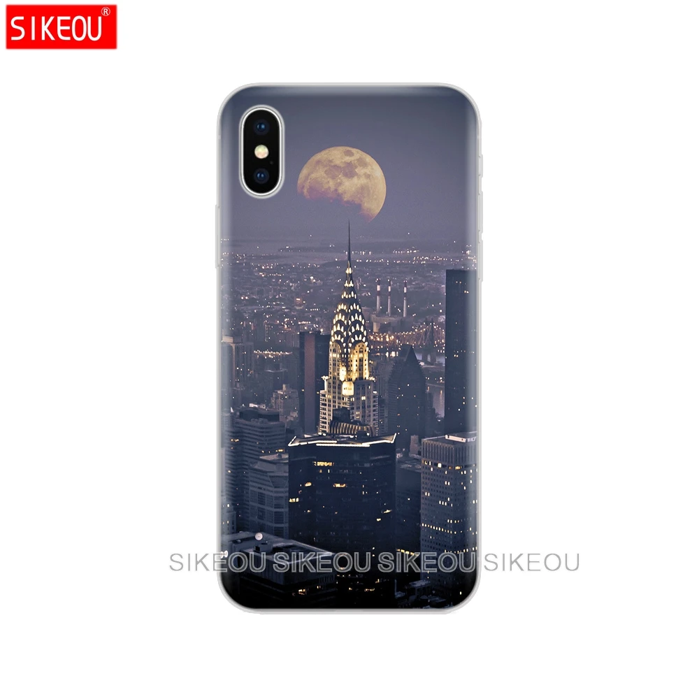 Силиконовый чехол для телефона Iphone 6X8 7 6s 5 5s SE 2020 Plus 10 XR XS MAX 11 pro защитный бампер Нью