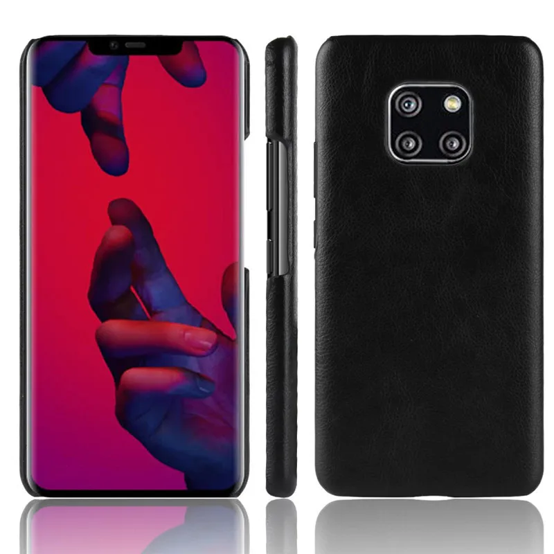 Кожаный чехол для huawei mate 30 Pro 5G 20 Lite Pro Чехол жесткая матовая задняя крышка чехол бампер для huawei mate 20 20 Lite Fundas Capa