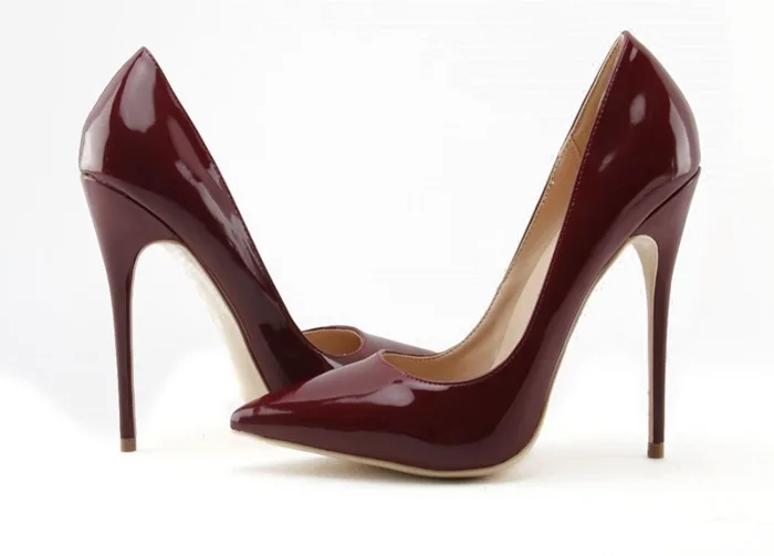 Модные женские туфли на высоком каблуке пикантные туфли-лодочки шпильке с острым