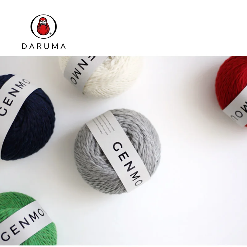 1*30 г пряжа DARUMA genmpо из 100% шерсти для вязания вручную мягкая и текстурная|Пряжа| |