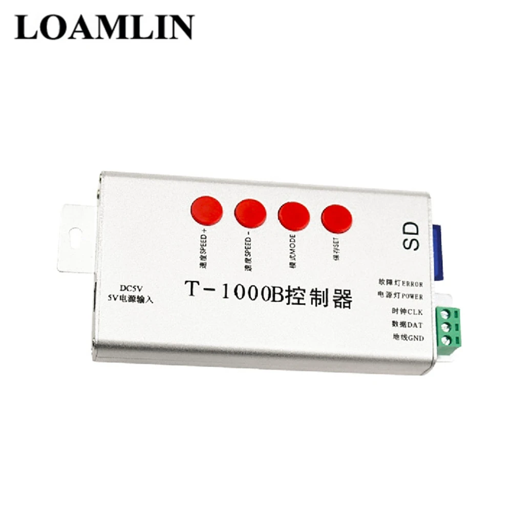 Светодиодная лента пиксели диммер светодиодный RGB контроллер лампочка T1000B WS2801