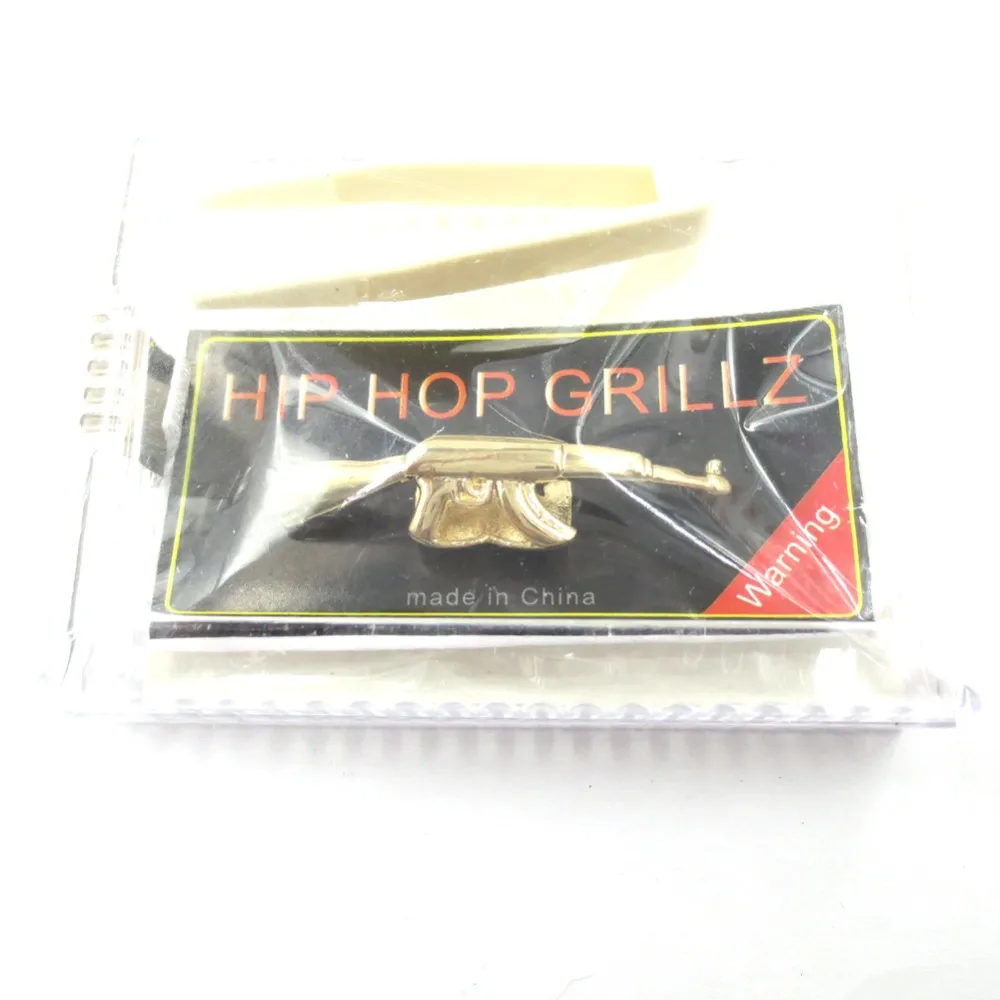 Jinao для хип-хопа Золото Тон Скорпион и корона сердце форма съемный Grillz(двойные капы для зубов) для верхней или нижней зубов Твердые