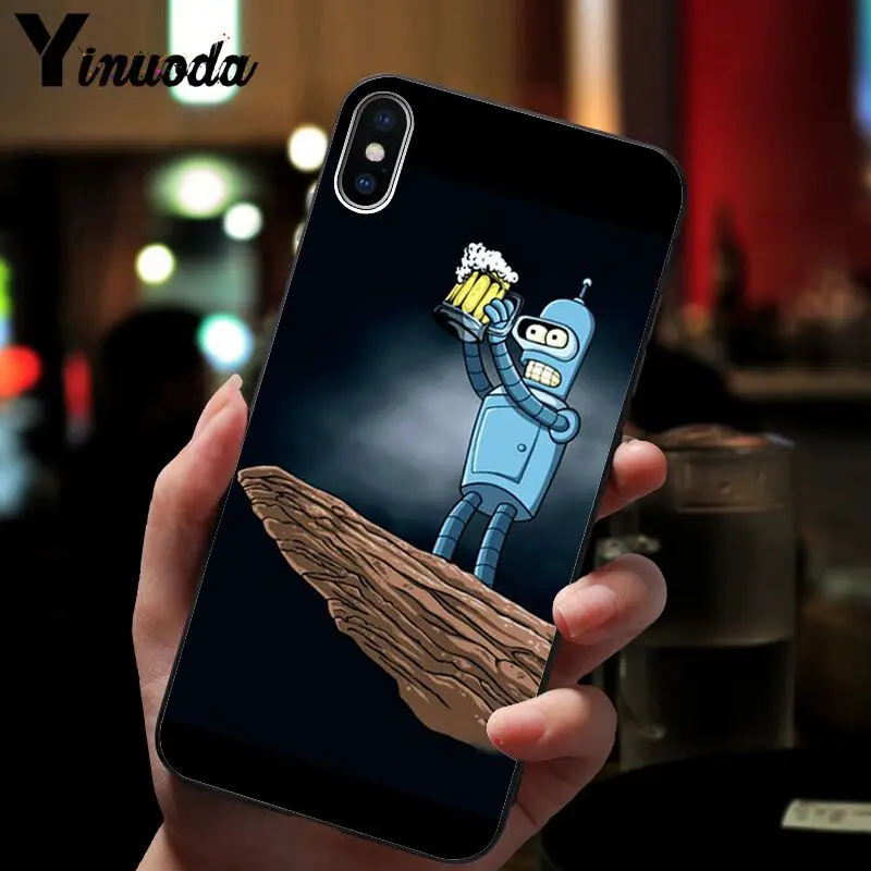 A5 11pro MAX Futurama Bender Bite My Shiny рукоделие принт рисунок чехол для телефона чехол для iPhone 8 7 6S Plus X XS MAX 5 5S SE XR чехол - Цвет: A5