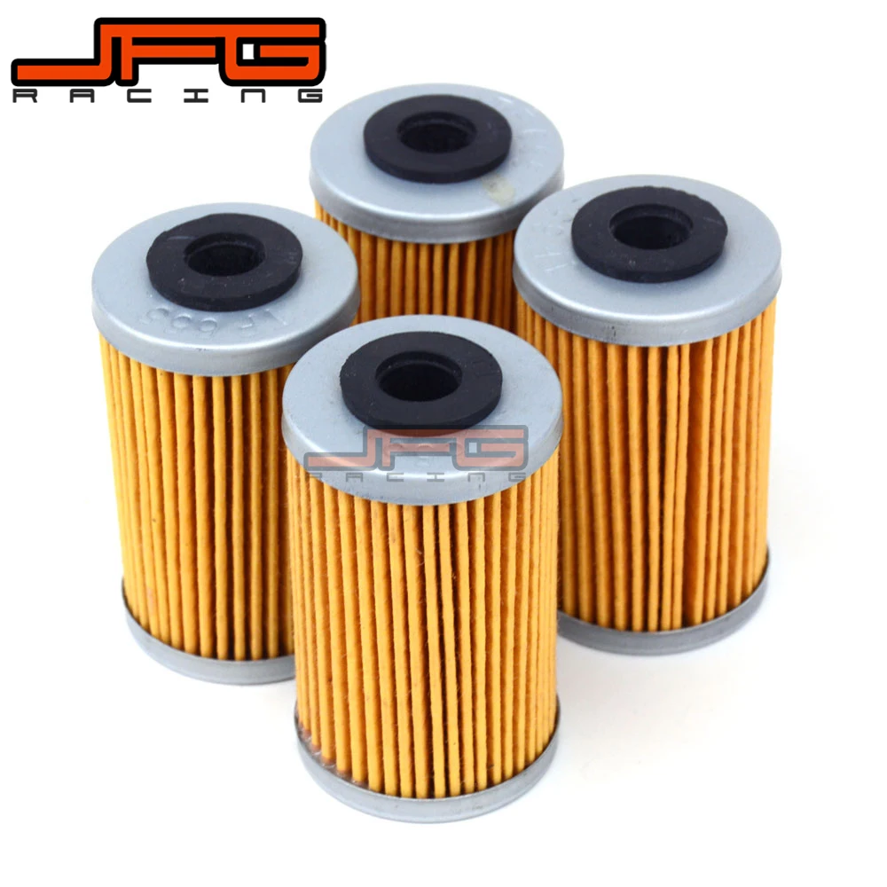 4 шт. масляный фильтр очиститель для KTM XC450 XC525 ATV 250 400 450 520 525 540 560 625 660 690 EXC SX MXC XCW SMR XC SXS в байкерском стиле