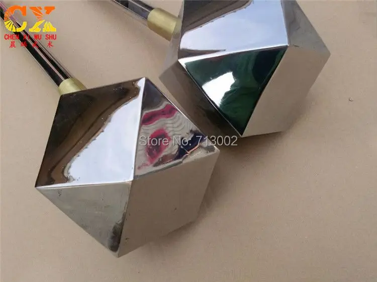 Пара практики китайский ушу молоток ромбовидная Сталь Молотки стальная ручка