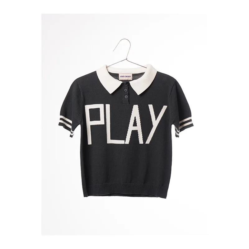 Детский трикотажный свитер в полоску на весну/лето | Мать и ребенок