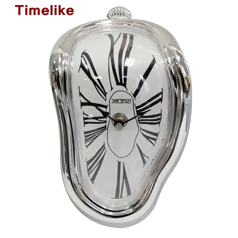 Новинка суперреальные тающие искаженные настенные часы сюрреалистичные в стиле