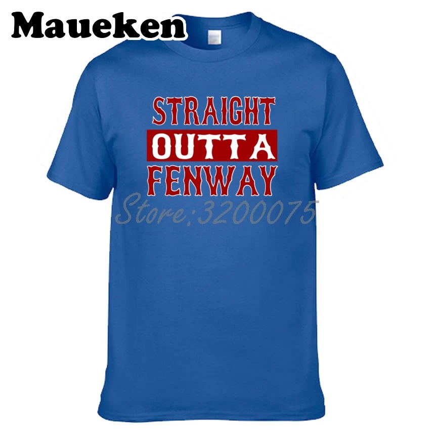 Мужская футболка Boston Straight Outta Fenway футболки с коротким рукавом мужская красная Sox
