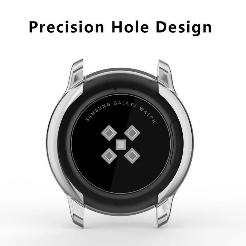 Мягкий защитный чехол из ТПУ для Samsung Galaxy Watch Active ультратонкая защита экрана