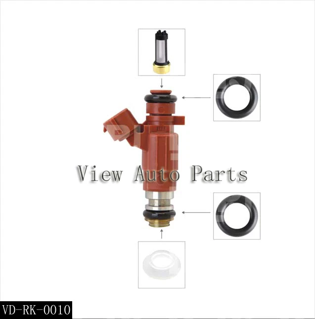 100 комплектов ремонтные наборы деталей топливной форсунки подходят для Nissan Sentra