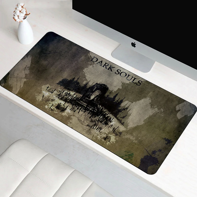 Игровой коврик для мыши SIANCS Dark скоростных геймеров резиновый с закругленными