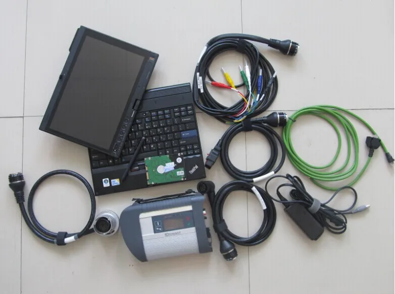 Star Diagnosis Compact 4 Sd c4 with Laptop x200t Touch Screen Hdd v06/2021 Newest Software Ready to Use All Cables Full | Автомобили и