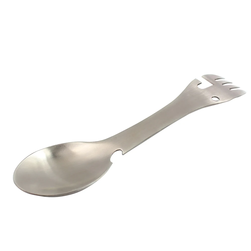 1 шт. ложка из титанового сплава для кемпинга и пикника|Столовые приборы пикника| |