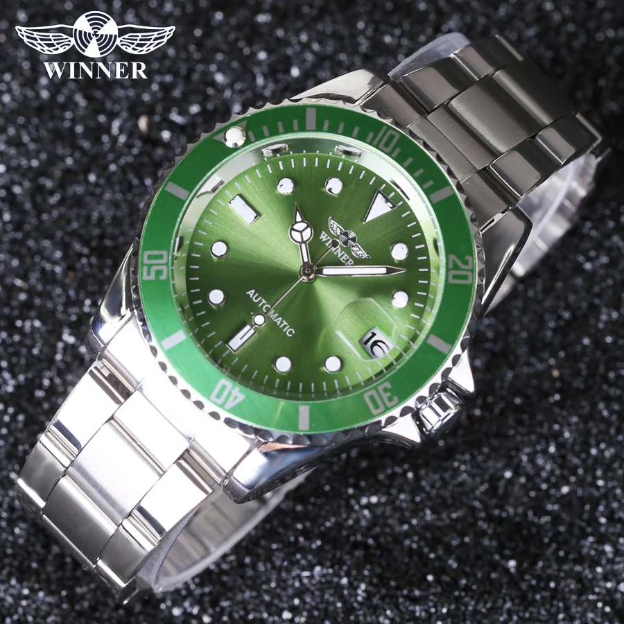 Часы наручные Winner Мужские автоматические брендовые Роскошные полностью