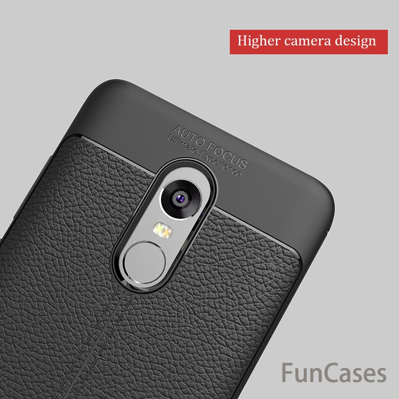 Роскошный противоударный мягкий кожаный из ТПУ чехол s для Xiaomi Redmi Note 4 4X