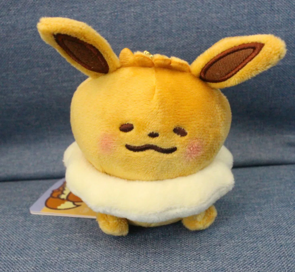 Eevee Новые 5 стилей YT Pikchu Eevee Charmander настенные наклейки " 10 см Брелок-плюшевая кукла подвеска-CPPY - Цвет: Eevee