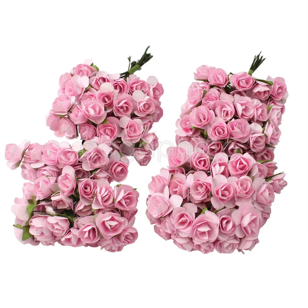 Новинка 144 светильник Светло-розовый мини Фотофон цветок Свадебная Открытка