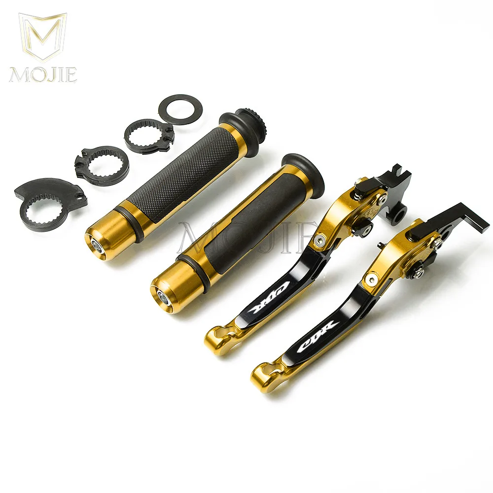 Black Gold Мотоцикл с ЧПУ Регулируемый складной тормозной рычаг сцепления ручки для Honda CBR 600 F2, F3, F4, F4i CBR600F CBR 600 F 1991-2007 - Цвет: Black Gold