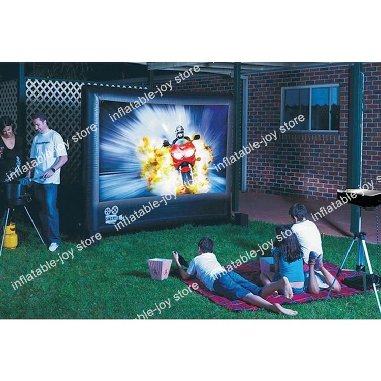 Free air shipping!giant inflatable screen 120 inch projection movie screens outdoor film | Игрушки и хобби