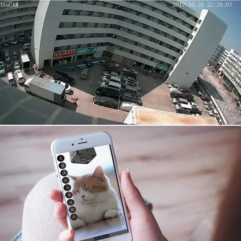 1080P Full HD WIFI мини IP камера ночное видение Обнаружение движения видеокамера петля