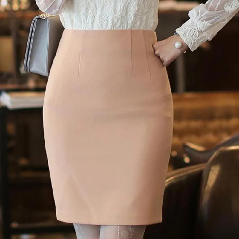 Новый Стиль Формальные юбки женские Модные плюс Размеры XXXL LadiesSpring летом тонкие