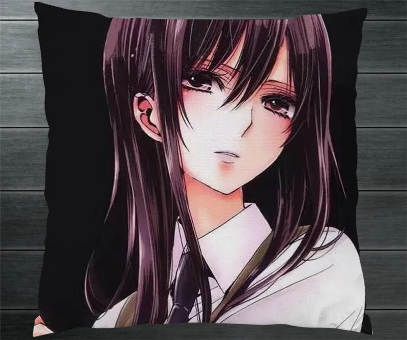 Аниме цитрусовые Aihara Yuzu Mei Двусторонняя Подушка Чехол s обнимая для подушки Otaku