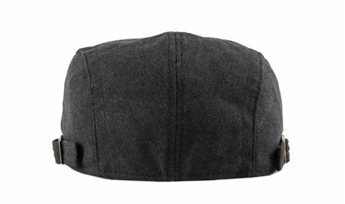 Кепка газетчика однотонная для мужчин и женщин хлопковая кепка с плоским верхом